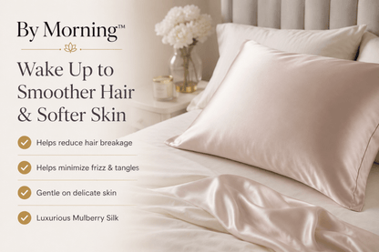 By Morning™ Silk Pillowcase - Derma-Fade
