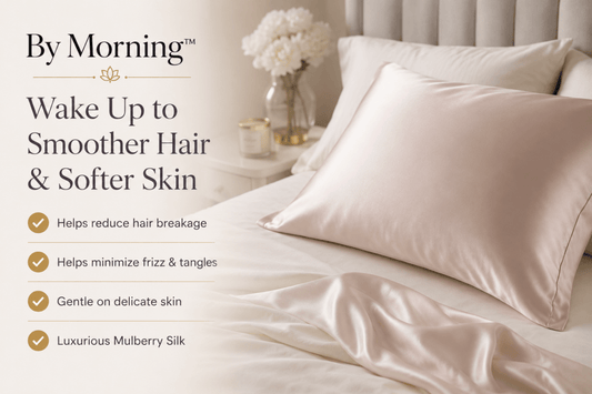 By Morning™ Silk Pillowcase - Derma-Fade